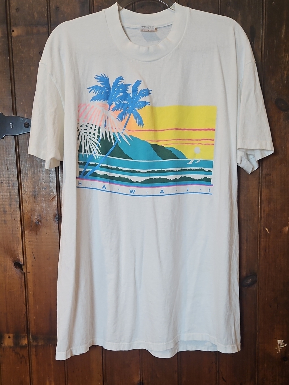 Hawaii Graphic Short Sleeve Tee - White